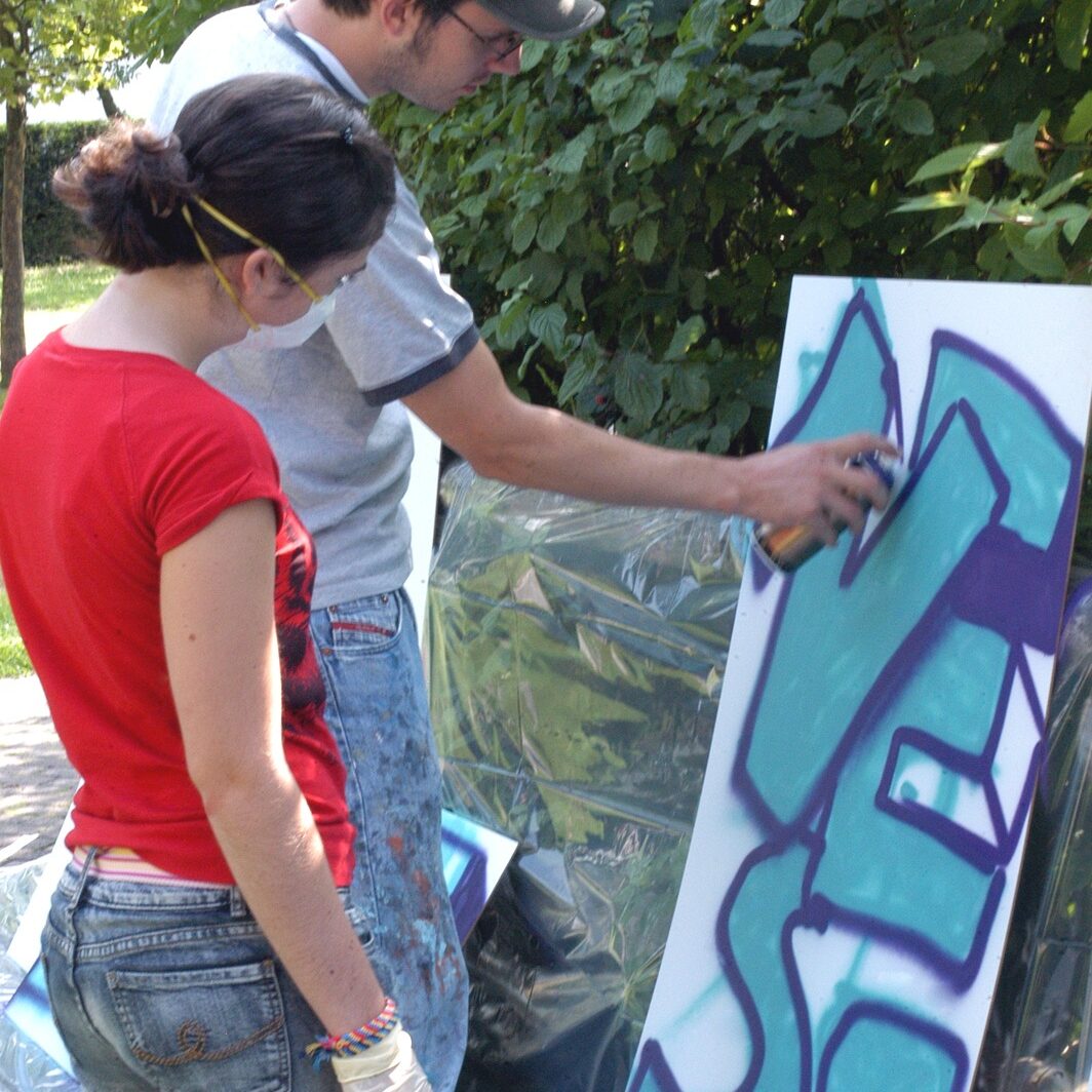 graffitiauftrag-graffitikuenstler-graffitikids-artmos4-kirchliche-einrichtung-event-graffiti-ingelheim