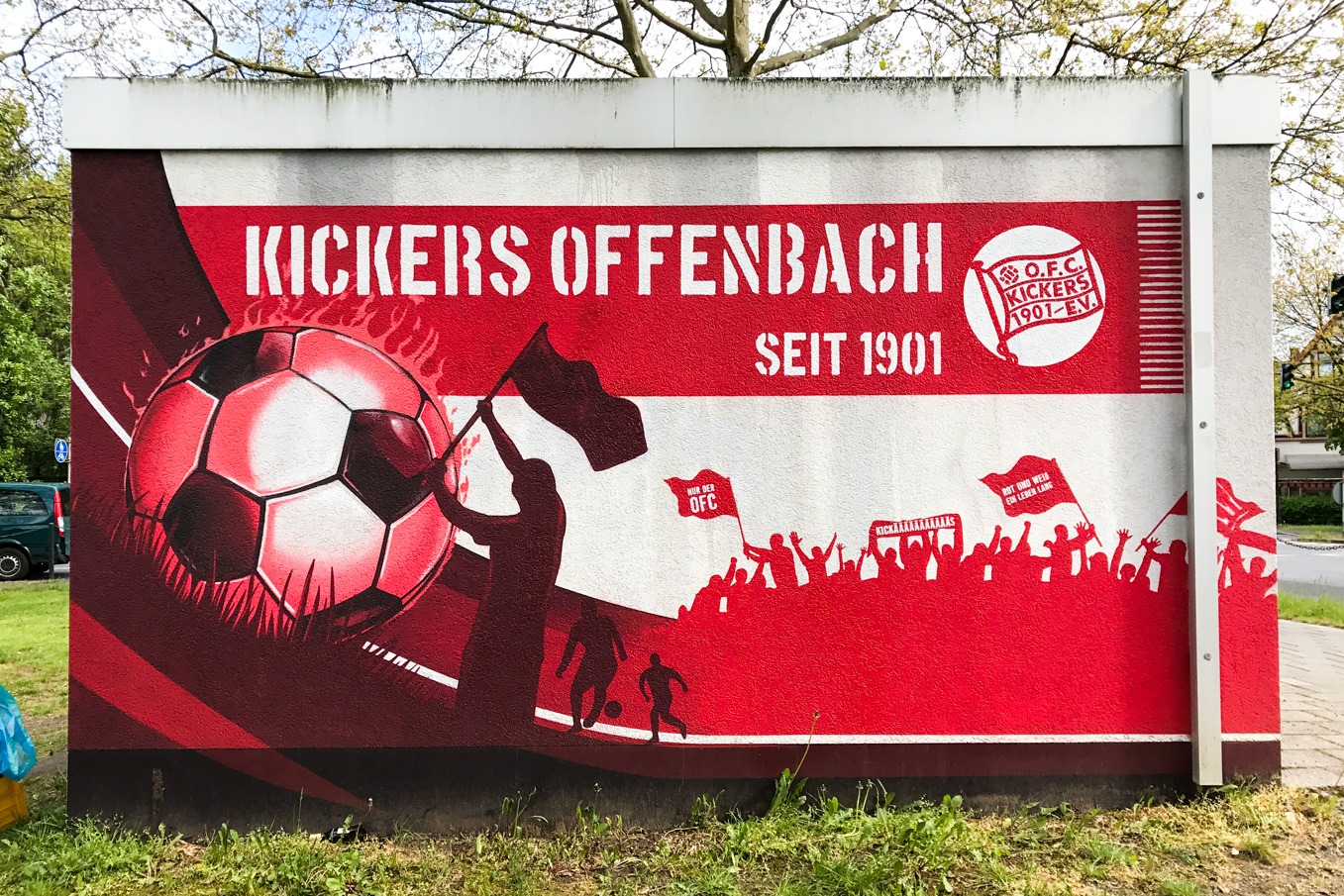 Graffitikuenstler, Graffitiauftrag, Artmos4, OFC, EVO, Silhouette