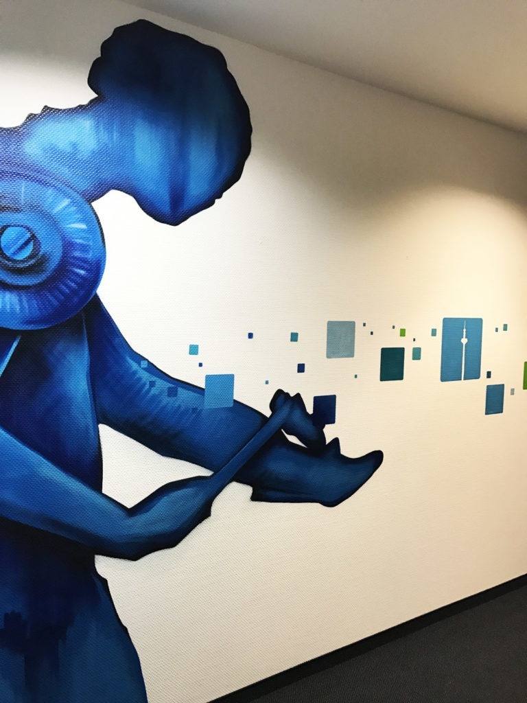 Graffitikuenstler, Graffitiauftrag, Artmos4, AOL, Grafisch, illustrativ