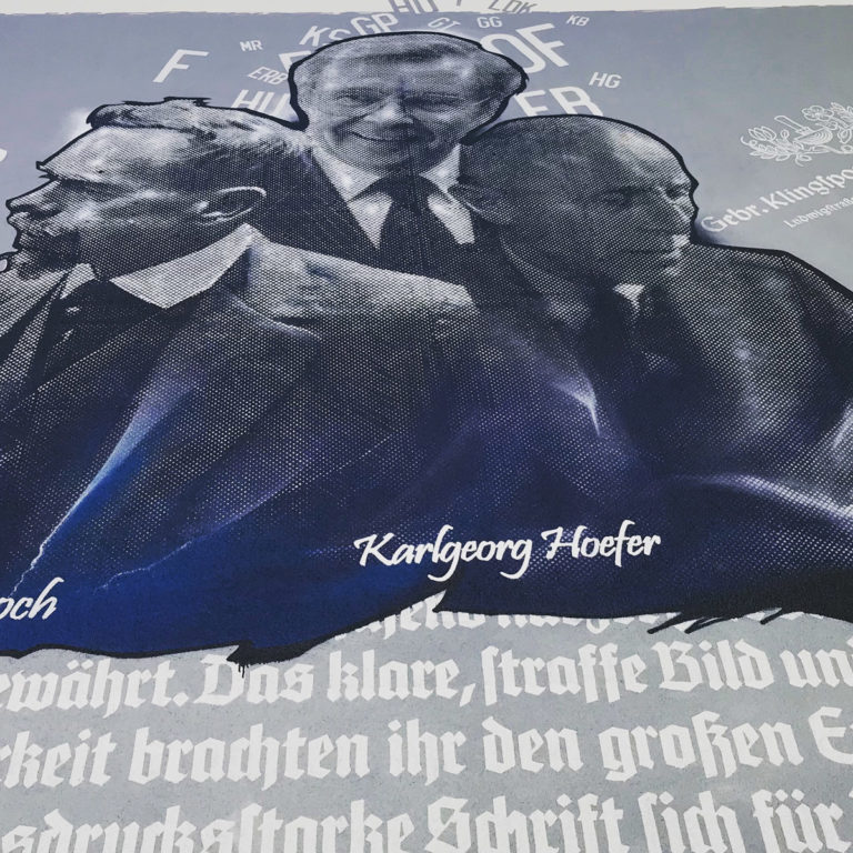 graffitiauftrag-graffitikuenstler-artmos4-baugenossenschaft-odenwaldring-offenbach-menschen-typografie-raster-detail-blau-weiss-aussen