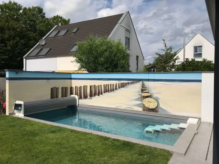 graffitiauftrag_graffitikuenstler_artmos4_Faber_privat_2021_Pool_Meer_Bollen_Kaarst_Kayo