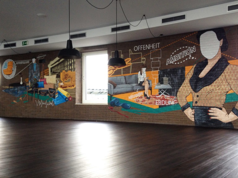 Graffitikuenstler, Graffitiauftrag, Artmos4, JABAnstoetz, Illustrativ, Grafisch