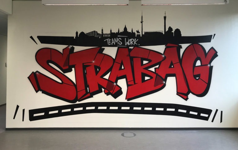 strabag, schrift, blockbusterstyle, skyline,